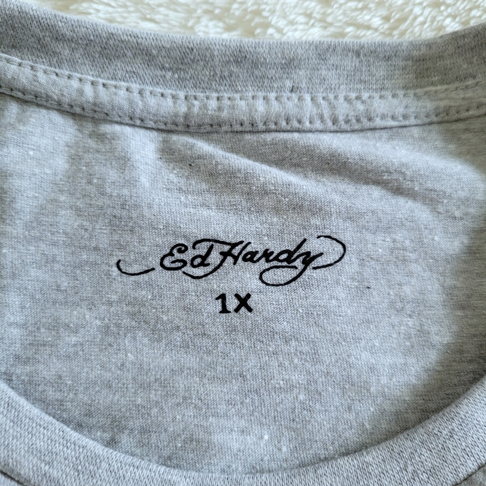 Ed Hardy Skull💀 and Butterfly🦋 Tee👕  - NWT - Picture 5 of 12